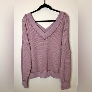 Pink Lily - Waffle Knit Long Sleeve